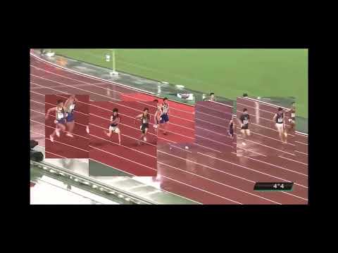 2017〜2021までの日本選手権の多田修平走らせてみた