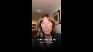 Most couples skip this after a fight