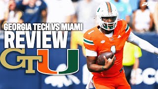 Georgia Tech vs. Miami Review | PFF Grade Release Show