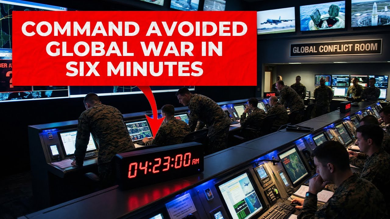 Missile Warning at 04:23 AM: Six Minutes to Decide War or Peace