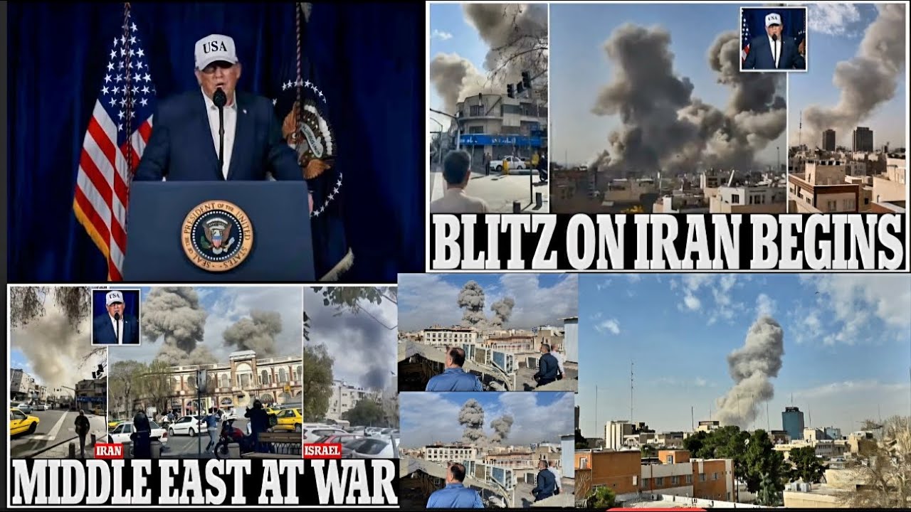 DEG DEG.Dagaalkii Waa Bilowday.Mareykanka Iyo ISRL Oo Weeraray IRAN 🇮🇷 Iyo IRAN Oo Ka Jawaabtay.