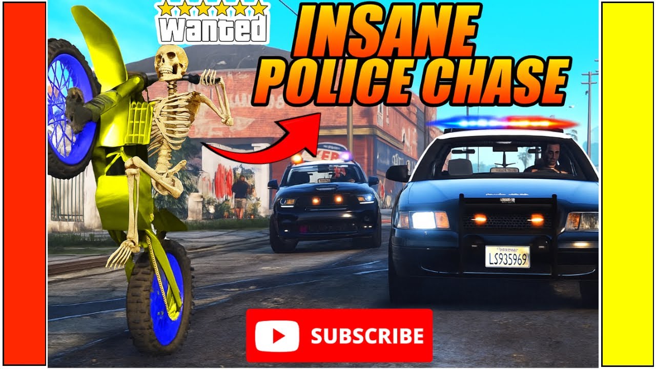 GTA 5 Gameplay Full Chaos in Los Santos & Insane Police Chase #gta5 # ...
