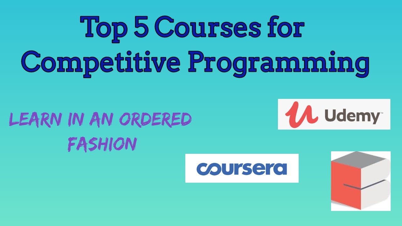 Top 5 Competitive Programming Online Courses - YouTube