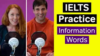 IELTS Practice: INFORMATION vocabulary | Podcast Video