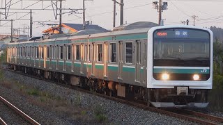 E501系 K751編成 返却回送 鹿島駅到着