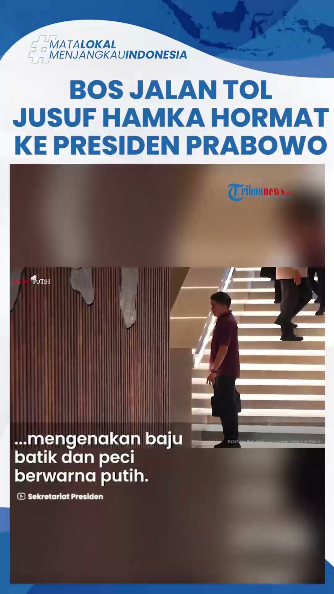 Hadiri Peresmian Terowongan Masjid Istiqlal-Gereja Katedral, Jusuf Hamka Hormat ke Presiden Prabowo