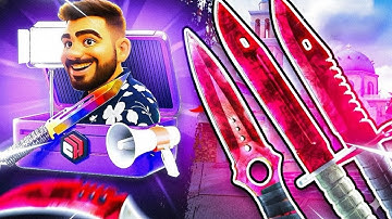 FOUND BEST CASES ON CASEHUG !! | THEY GAVE A LOT OF KNIVES !! 