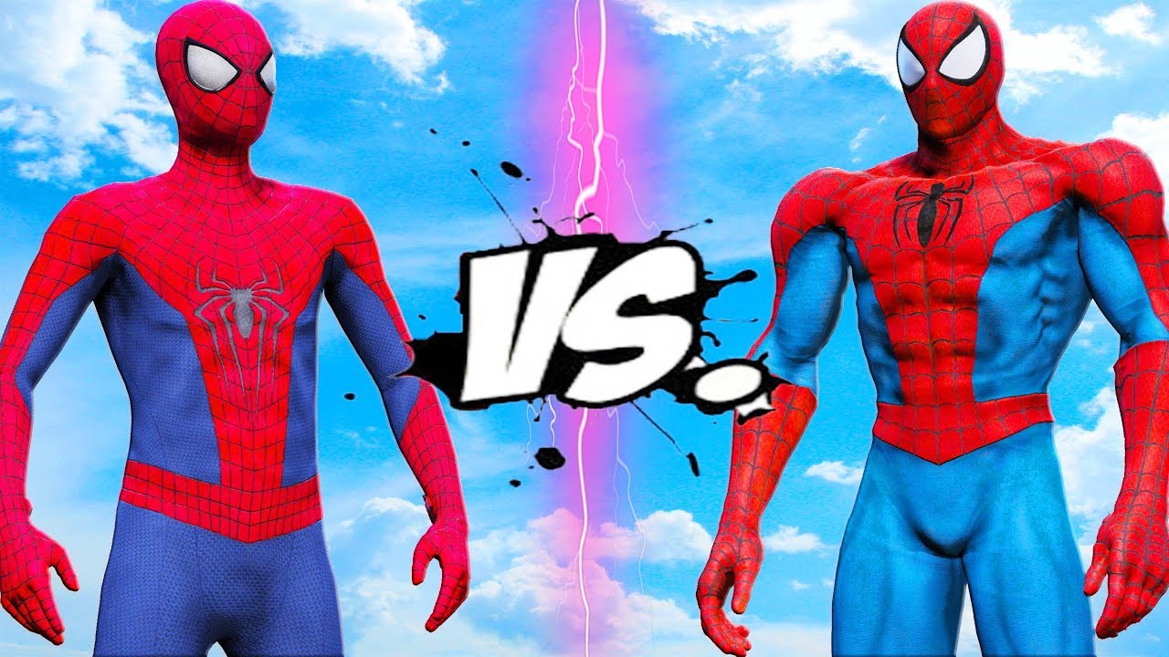 SPIDER-MAN MUSCLE VS SPIDERMAN (SECRET WAR) - EPIC BATTLE - YouTube