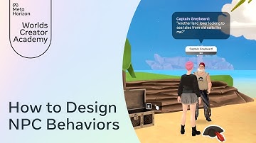 How to Design NPC Behaviors 🎭🌎