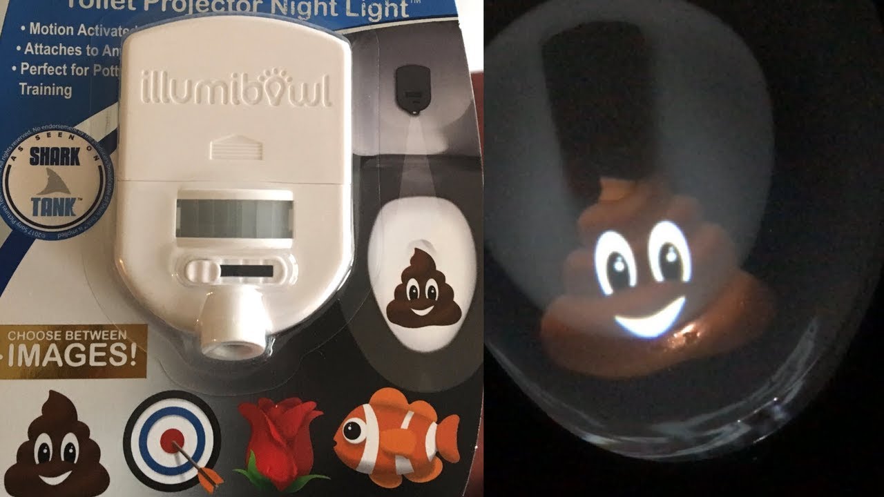 Details about   Illumibowl Toilet Projector Night Light Holiday Edition 