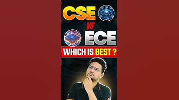 Which is BEST? ECE or CSE! #jee #cse #ece #engineering #jeemains #jeeadvanced #iitjee #harshsir