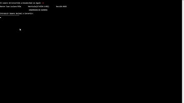 Programa de Consola C# Conversion de Decimales a Binario, Octal, Hexadecimal