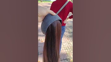 Cài tóc giả dài đẹp #caitocgia #wigs