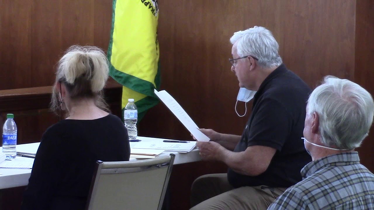 4.A. Adoption of FY2021 Budget Adel, GA City Council 20200921