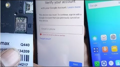 Micromax q440 frp Google account remove 1000%Done