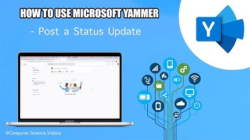How to USE Microsoft Yammer for Office 365 On a Mac - Tutorial 2 - Status Update - Basic Tutorial