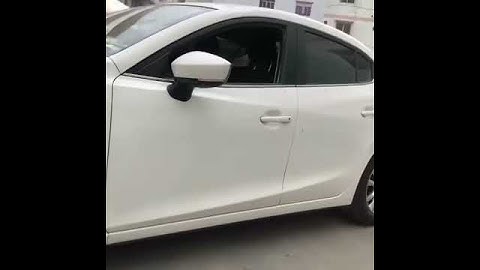 Mazda 3 Skyactiv side mirror flowing LED