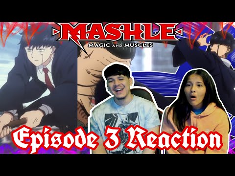 Mashle Magic and Muscles 1x1  Episode 1 Reaction 