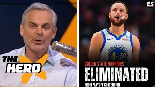 THE HERD | The Dubs Dynasty is officially over. - Colin on Warriors' season-ending loss vs Kings