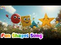 Fun Shapes Song for Kids | Learn Circle, Square, Triangle & More | Preschool Learning Song