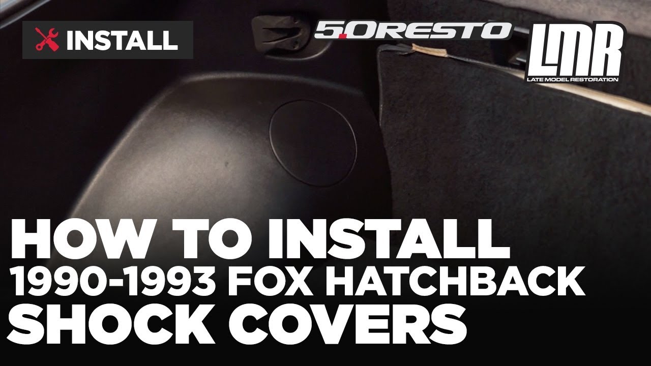 late model restoration phone number 5.0Resto Mustang Fox Body Hatchback Shock Access Hole Covers (90-93) - Review & Install
