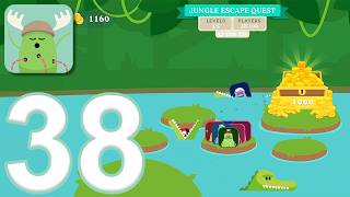 Dumb Ways to Die - Gameplay Walkthrough Part 38 - Jungle Escape Quest (iOS, Android)