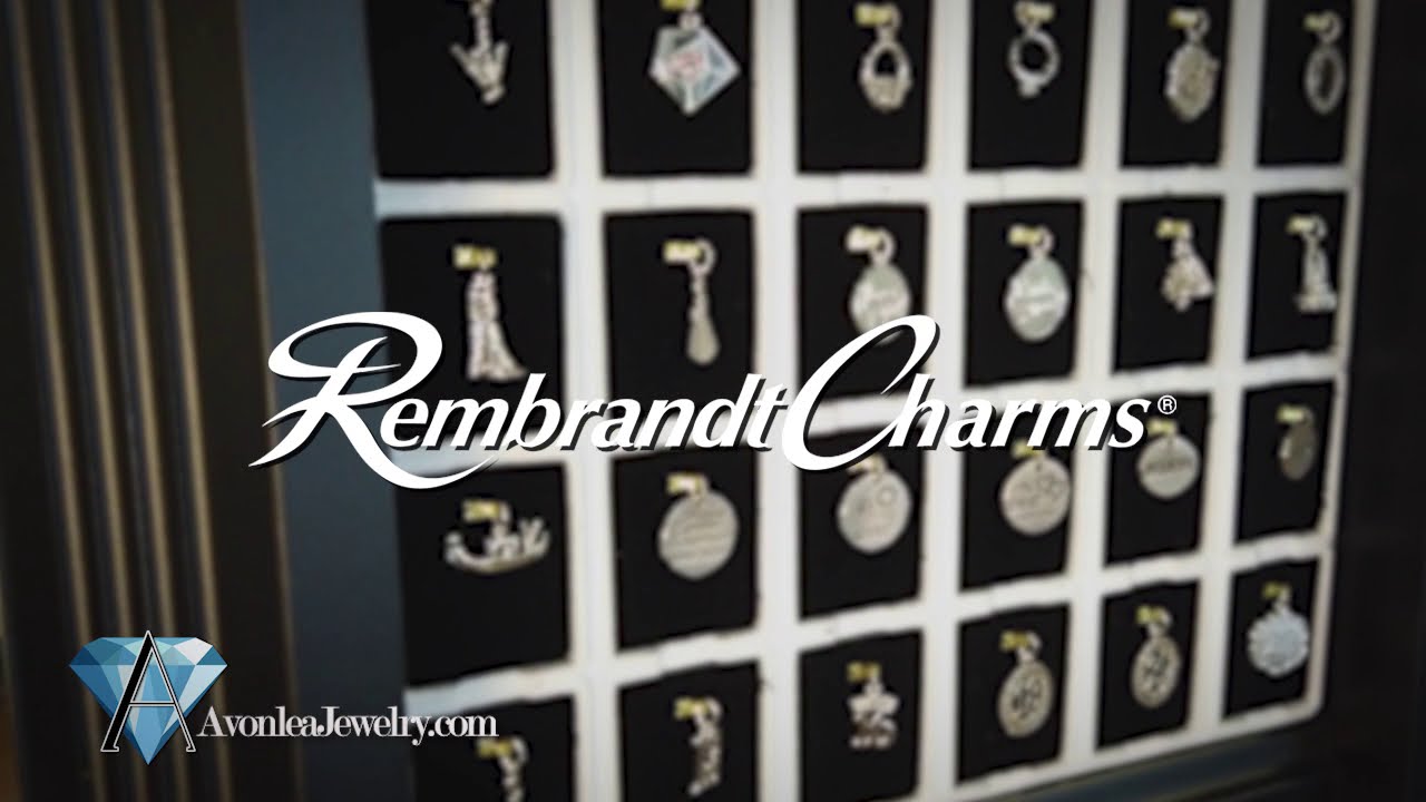 Rembrandt Charms sold at Avonlea Jewelry - Home of the 1 hour laser engraving