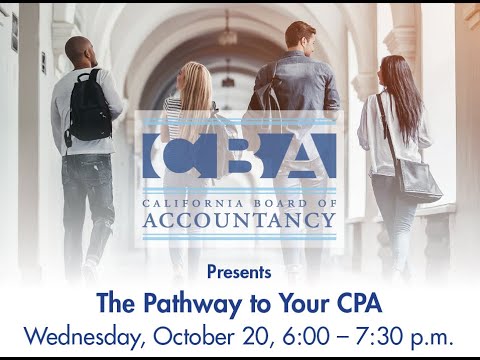 The CBA Presents… The Pathway To Your CPA