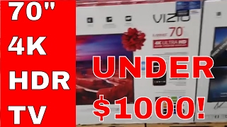 Vizio SmartCast E70U-D3 70-inch LED Smart 4K Ultra HDTV – 3480 x (Refurbished) 70