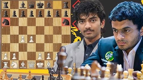 Sacrifice Chess Game : 102 | Gukesh D vs Nihal Sarin #chessgame #chess #chessgrandmaster#chessplayer