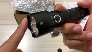 【オススメフラッシュライト】Sofirn(ソーフィン)C8Fの開封動画【コスパ抜群】