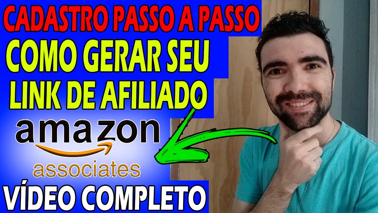 😎 Como Criar Conta Associados Amazon Passo a Passo / Se Afiliando a Amazon Associados .