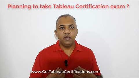 Are you planning to take Tableau Exam