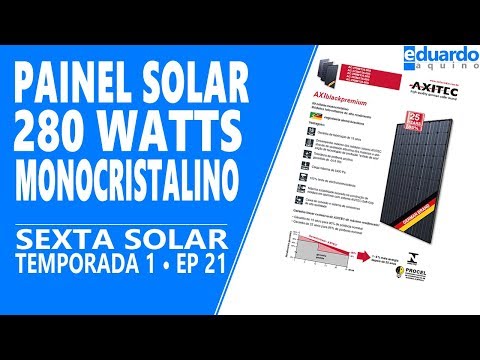 Vídeo: Onde são feitos os painéis solares axitec?