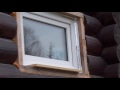Установка наличников на окна в деревянном (бревенчатом) доме своими руками часть 0.