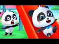 미끄럼틀 안전송 | 놀이터 동요 | 어린이 노래 | 베이비버스 인기동요 | BabyBus