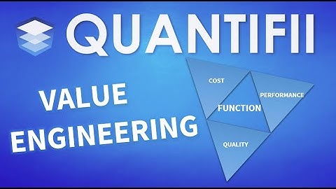Brief Introduction to Value Engineering for Quantity Surveyors