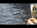 How to paint water - realistic water reflections painting tutorial
