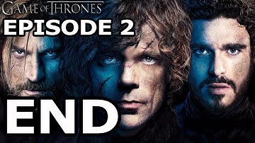 Game Of Thrones Episode 2 Telltale Walkthrough Ending - No Commentary Playthrough (PC)