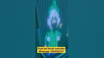 Pixel led 50x40 controller S type and Z type #pixelled #led #shortsvideo #pixel controller