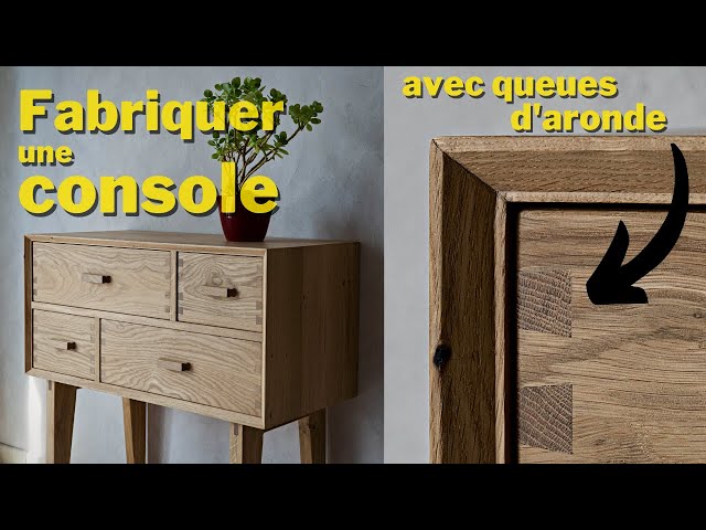 DIY : comment installer un tiroir sous une console