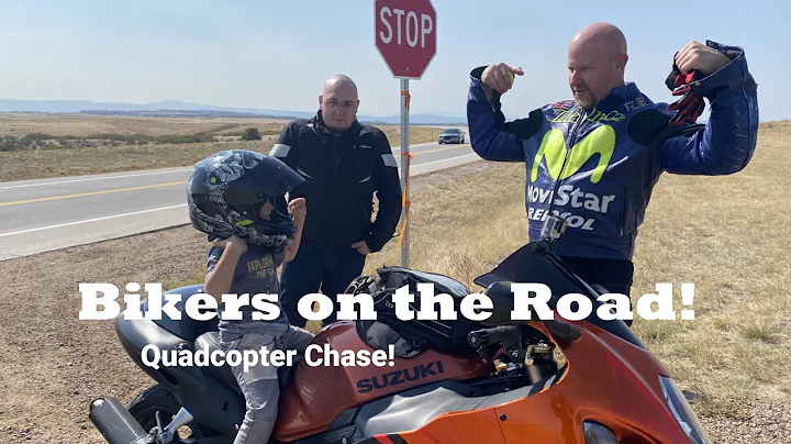 Bikers on the Road - Quadcopter Chase!