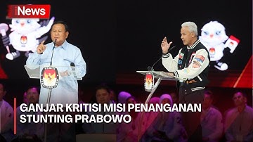 Prabowo Fokus Penanganan Stunting dengan Makan Siang, Ganjar Kritis ke Pencegahan | Debar