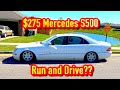 I WON a $350 2002 Mercedes S500 from IAA Auction!! Run and Drive??