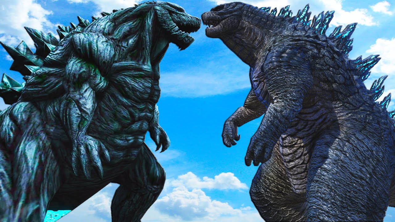 Size of godzilla (2014) vs godzilla earth