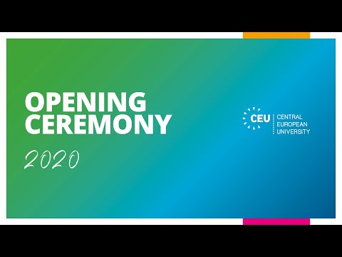 CEU Opening Ceremony 2020