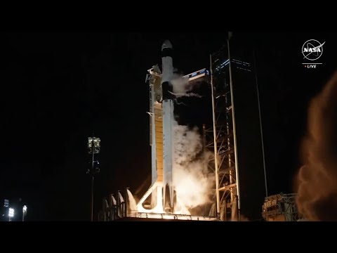 Blastoff! NASA's SpaceX Crew-8 launches to space station, booster nails landing