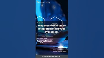Why Security should be integrated into DevOps Processes?#cybersecurity #devsecops #security #cyber