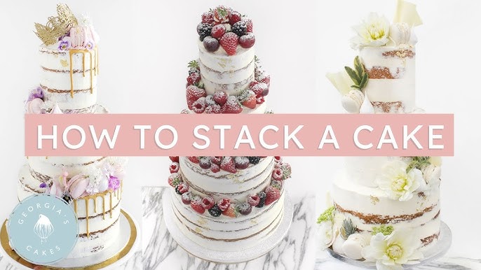 How to do central dowelling in cakes 