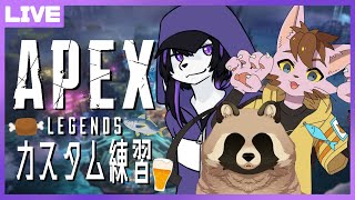 【APEXコラボ】カスタム大会に向けて練習するよ2【七三ハジメ】